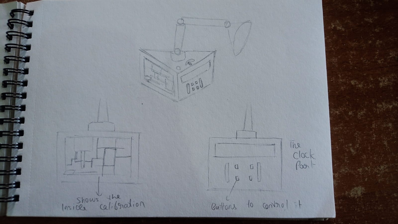 Design a Desk Lamp for Night Readers — sketch by a DShala UCEED student